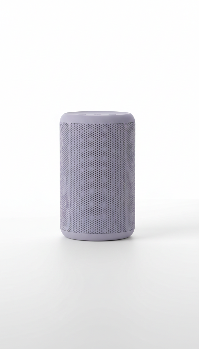 Portable Speaker in Soft Lavender